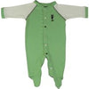 Green  Coveralls with Coded Snaps